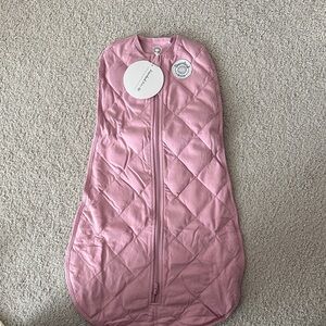 Pink Quilted Weighted Baby Sleep Sack